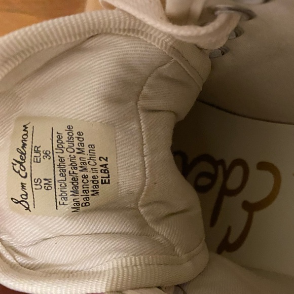 Sam Edelman Colorful Pink Hightop Sneakers - Picture 6 of 6